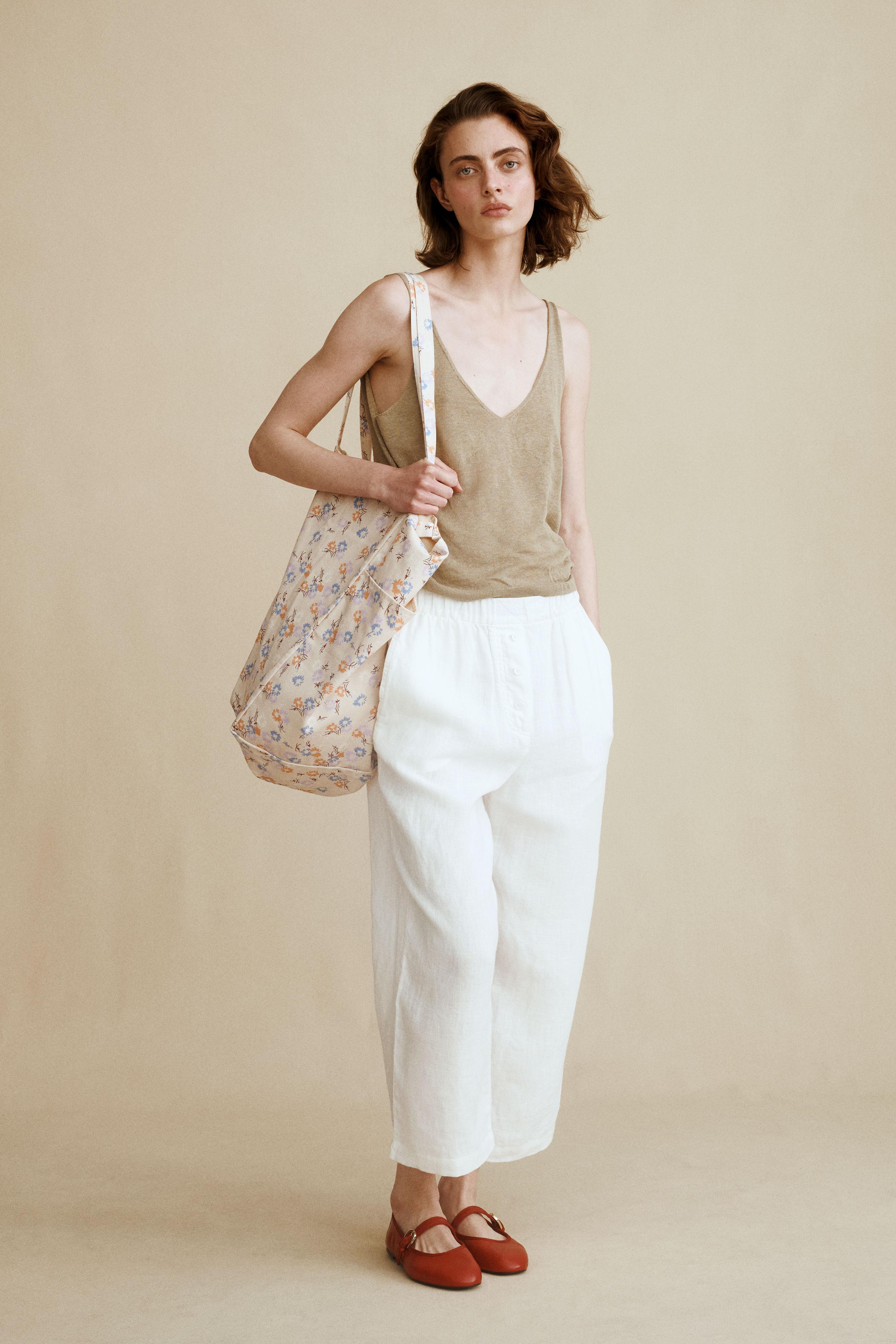 FLORAL PRINT COTTON BAG CREATED BY CARAMEL LONDON X ZARA